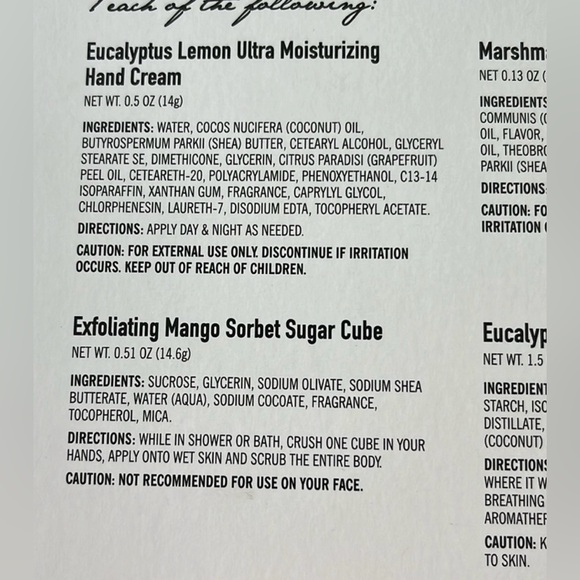 NEW Trader Joe’s 12 Days Of Beauty 2022 - Picture 10 of 11